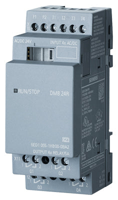 Logo DM8 24R 24V/24V/rele 4 DI/4 DO // V8