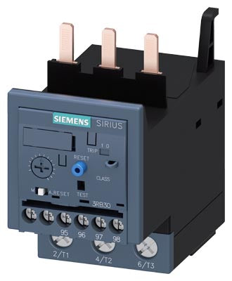 Relé Térmico Electrónico Tamaño S2, Clase 10, Regulación 20A ... 80A, 11KW ... 37KW