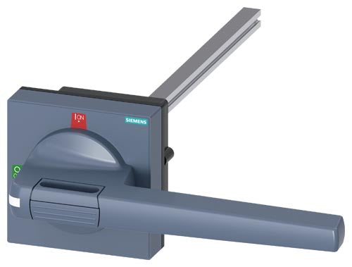 Accionamiento giratorio para puerta, eje de 8x8mm, longitud 300mm, 2 posiciones, accesorio compatible con 3KD tamaño 5