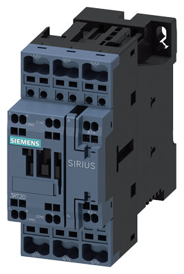 Contactor trifásico S0, 25A 11kW, bobina 24VDC, 1NA-1NC, borne resorte