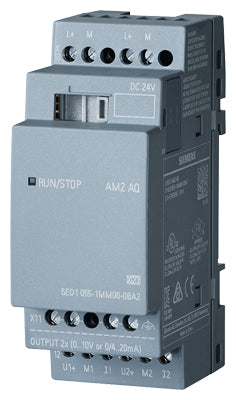 PLC Logo AM2 AQ 24V 2 AO 0-10V, 0/4-20 mA // V8