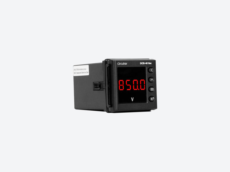 DCB-48 Vac, voltímetro digital 48 x 48