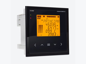 computer SMART III 12, Regulador energía reactiva trifásico. Regulación, medida, control de fugas y comunicaciones