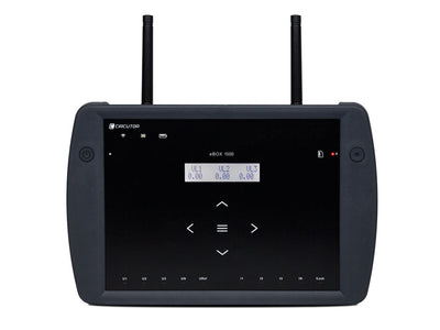 MYeBOX-1500-4G + 4 FLEX-R80, Analizador de redes portátil trifásico con registro de eventos de calidad y transitorios