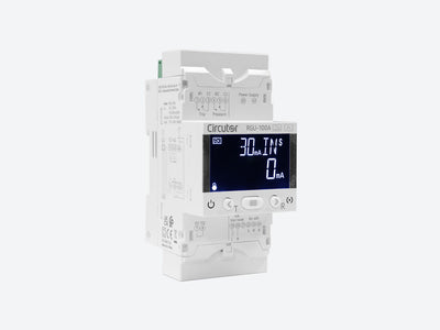 RGU-100A, Relé diferencial para Transformador WGC, tipo A, 3 módulos y display