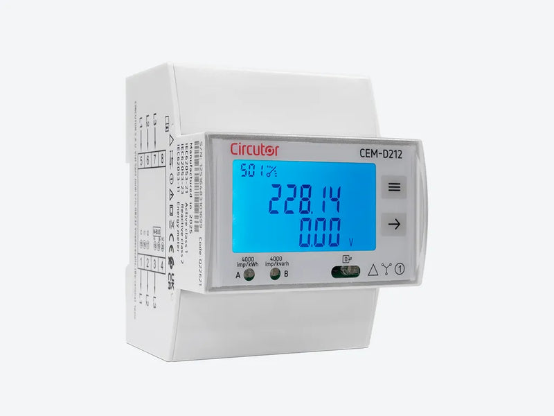 CEM-D212, Contador de energía trifásico directo