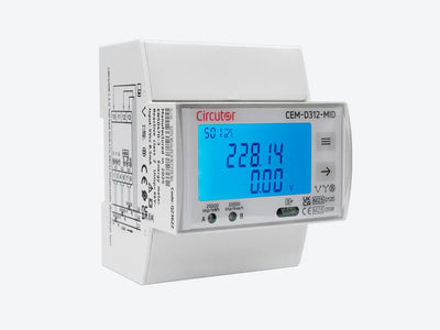 CEM-D312 -MID, Contador de energía trifásico indirecto con certificado MID
