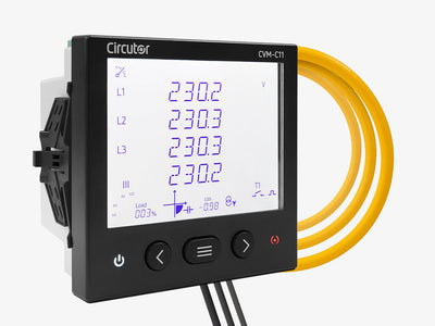 CVM-C11-FLEX+3 MFC-FLEX-80, Analizador de redes panel 96 x 96