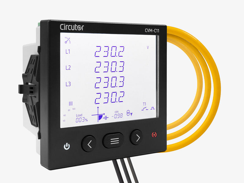 CVM-C11-FLEX+3 MFC-FLEX-80, Analizador de redes panel 96 x 96