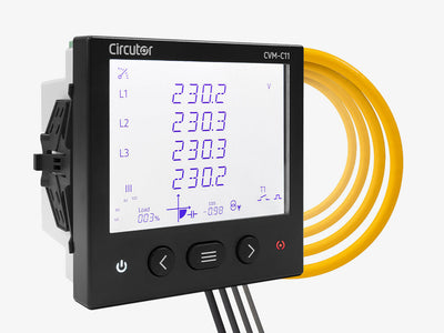 CVM-C11-FLEX+4 MFC-FLEX-80, Analizador de redes panel 96 x 96