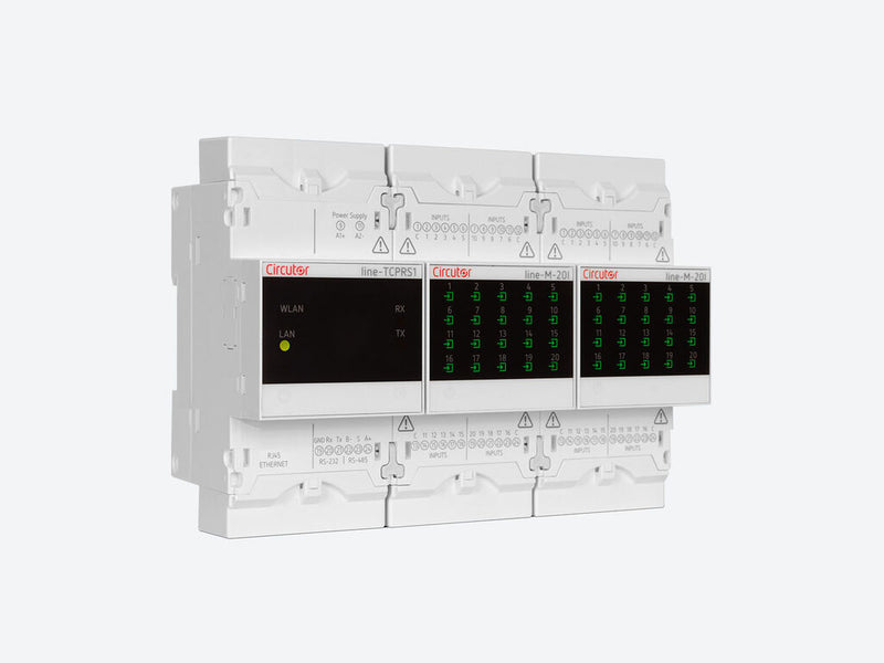 Kit line-TCPRS1/2xM-20I, Centralizador de impulsos y contactos