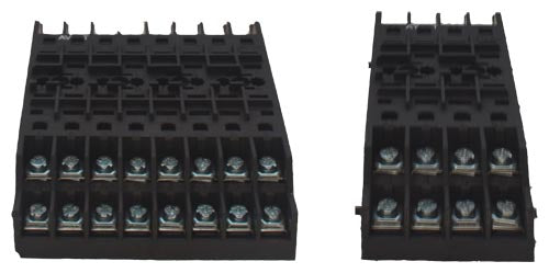 Plug-in socket for surface mounting for relays 7PA23/27/30 (1-phase)