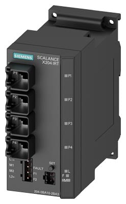 SCALANCE X204IRT, switch IE IRT gestionado, 4 puertos RJ45 de 10/100 Mbits/s,