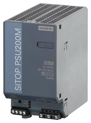 Fuente de alimentación Sitop PSU200M Modular Mono y Bifasica 120 230-500V 24 VDC/10 A 6EP1333-3BA10