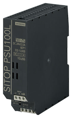 Fuente de alimentación Sitop PSU100L Monofasica Entrada: AC 120/230 V salida: DC 24 V/2,5 A