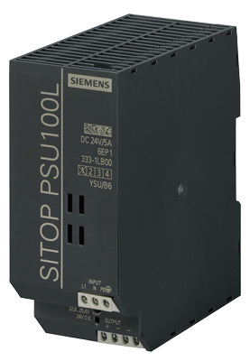 Fuente de alimentación Sitop PSU100L Monofasica Entrada: AC 120/230 V salida: DC 24 V/5 A