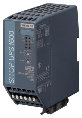 Fuente de alimentación SITOP UPS1600 20 A , variante interrumpida 24 V DC salida: 24 V DC/20 A