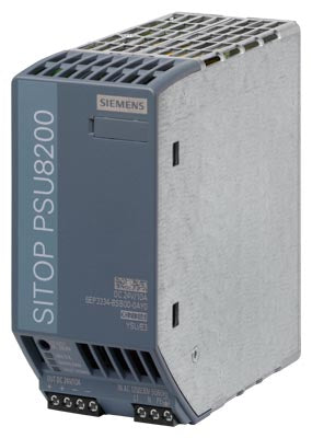 Fuente de alimentación Sitop PSU8200 Entrada: 120/230 VAC, Salida: 24 VDC/10 A