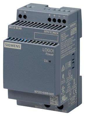 PLC Logo! Power Entrada: 100-240 VAC 110-300 VDC salida: 24 V DC/2,5 A