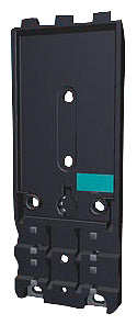 Placa de montaje AS-Interface K60 para módulos compactos K60 para montaje mural para 2 cables planos