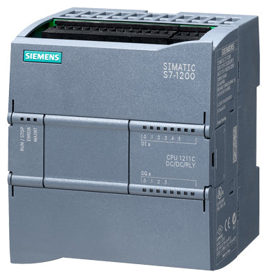 S7-1200, CPU 1211C, 6DI/4DO/2AI - DC/DC/RLy
