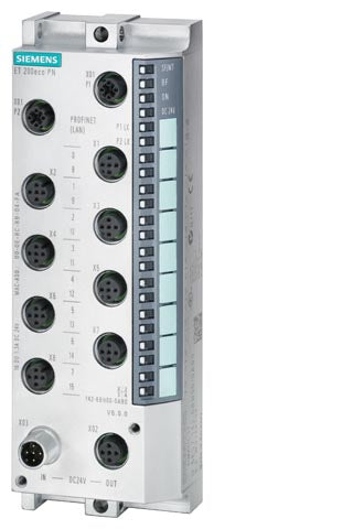 SIMATIC DP, ET 200ECO PN, 8 DI DC 24V 8x M12, Grado de protección IP67