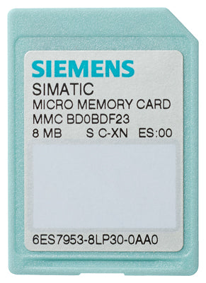 Micro Memory Card por S7-300/C7/ET 200, 3, 3 V Nflash, 2 MBytes