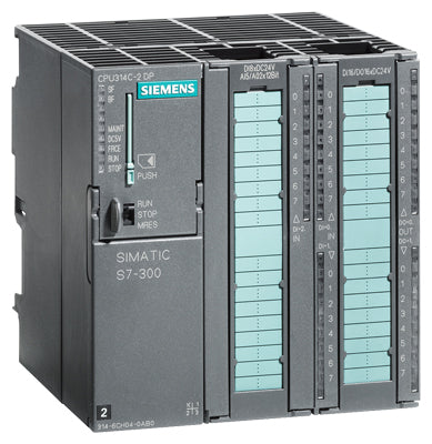 SIMATIC S7-300, CPU 314C-2 DP CPU compacta con MPI, 24 DI/16 DO, 4 AI, 2 AO, 1 Pt100, 4 contadores r