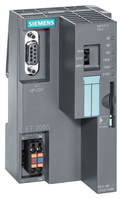 SIMATIC DP, IM151-7 CPU para ET200S, Memoria de 128 KB con interfaz PROFIBUS DP