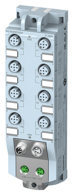 SIMATIC ET 200, DIQ 16x24VDC/0,5 A, 8x M12, Grado de protección IP67