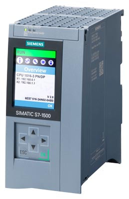 PLC CPU 1516-3 PN//1 MB Programa, 5 MB Datos