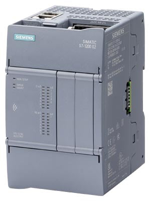S7-1200 G2: CPU seguridad 1214FC DC/DC/RLY: 20,4-28,8VDC E/S: 14 DI 24VDC 10 DO, relé 2A