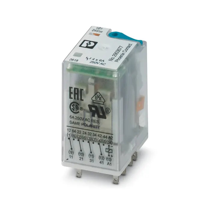 Relé individual REL-IR4/LDP- 24DC/4X21