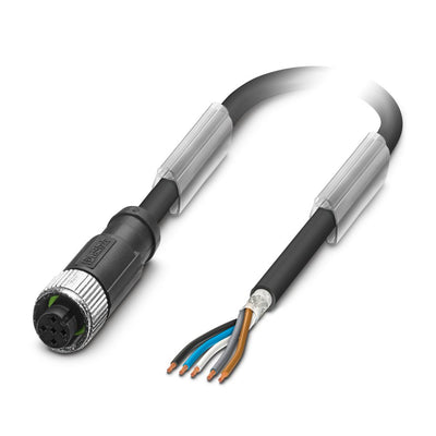 Cable para sensores/actuadores SAC-5P-10,0-PUR/M12FS SH