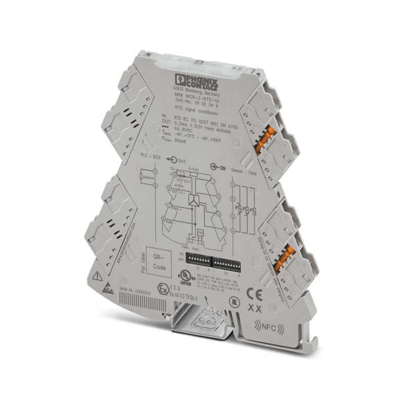 Convertidor medición termorresistencias MINI MCR-2-RTD-UI