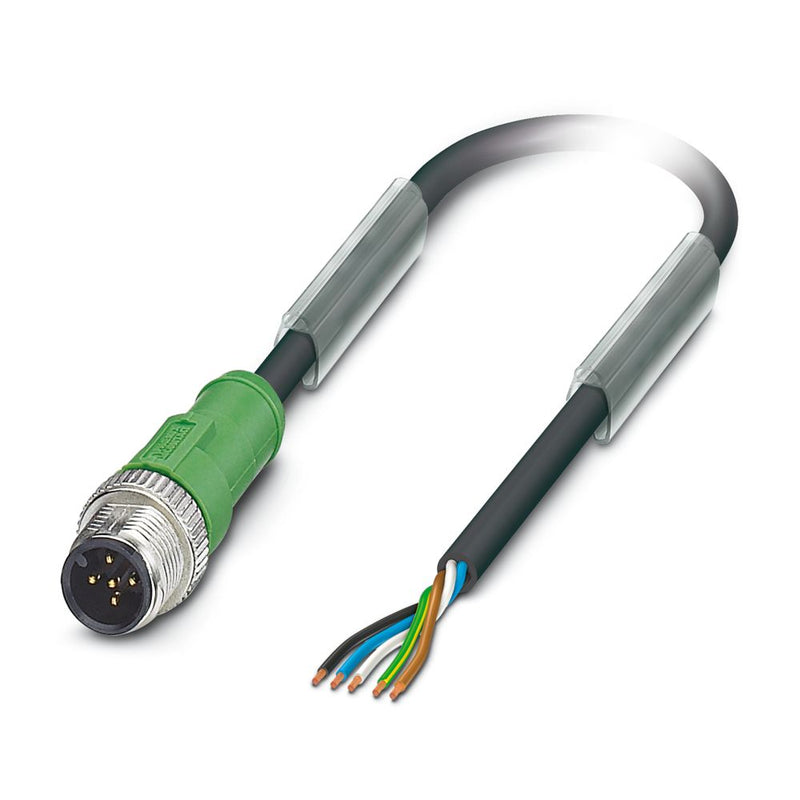 Cable para sensores/actuadores SAC-5P-M12MS/0,2-PUR