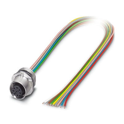 Conector enchufable para aparato pared delantero SACC-E-FS-8CON-M16/0,5 SCO