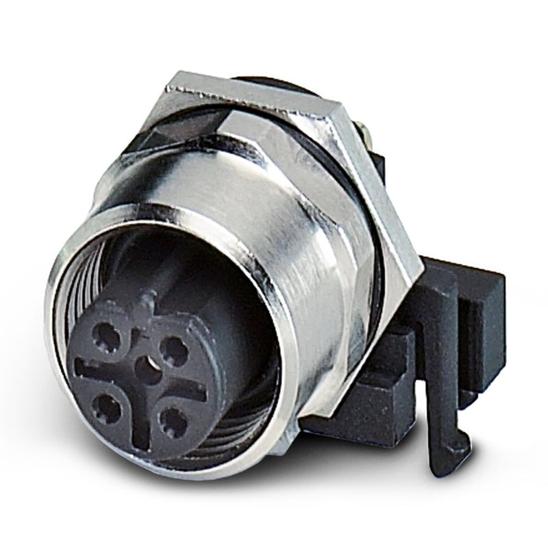 Conector enchufable para aparato pared posterior SACC-DSIV-M12FSB-5CON-L 90