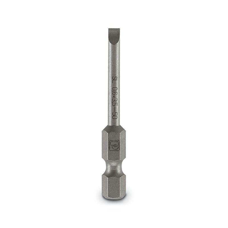 Inserto de contactos con conexión por tornillo SF-BIT-SL 0,6X3,5-50