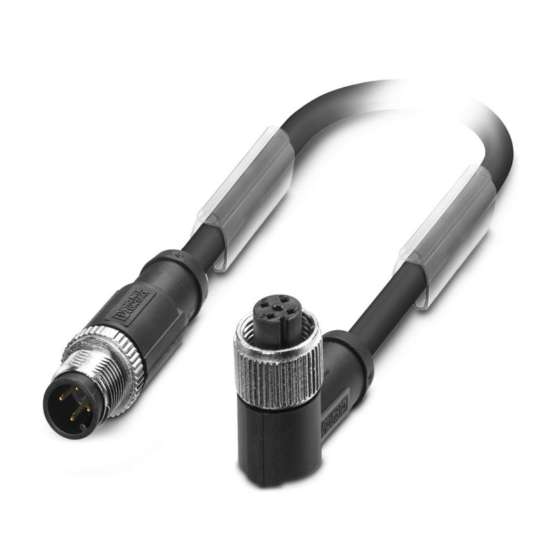 Cable para sensores/actuadores SAC-4P-M12MS/ 0,3-PUR/M12FR SH