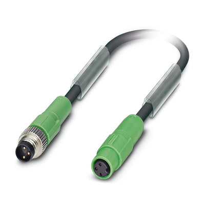 Cable para sensores/actuadores SAC-3P-M 8MS/ 0,6-PUR/M 8SIFS