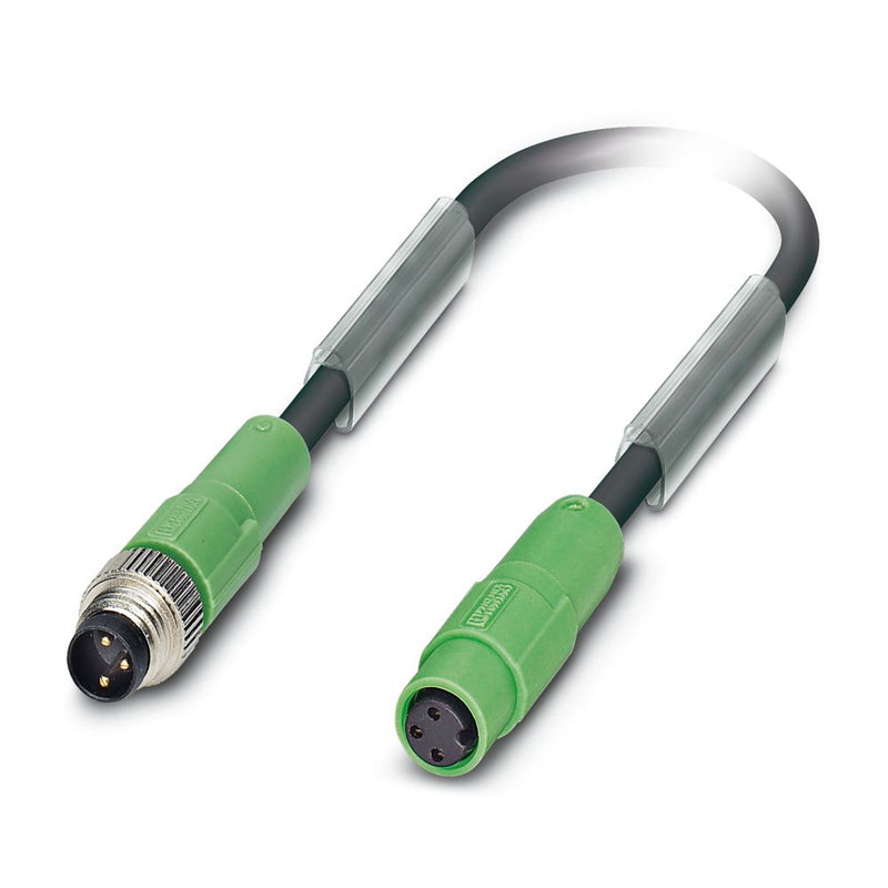 Cable para sensores/actuadores SAC-3P-M 8MS/ 0,6-PUR/M 8SIFS