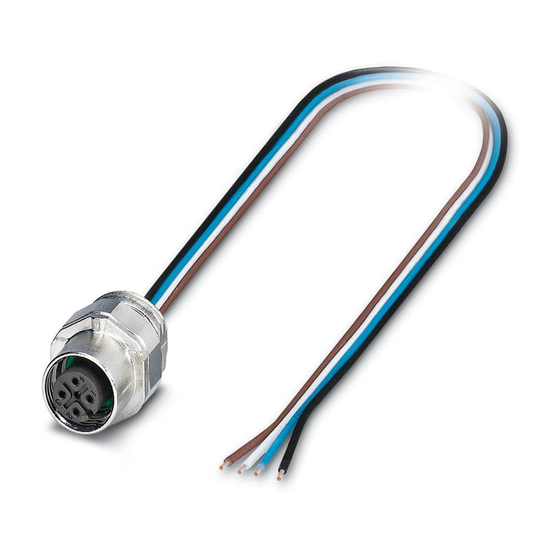 Conector enchufable para aparato pared delantero SACC-EC-FS-4CON-M16/0,5 SCO