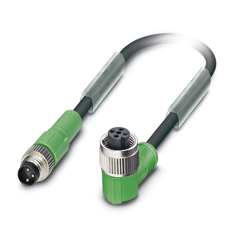 Cable para sensores/actuadores SAC-3P-M 8MS/0,6-PUR/M12FR
