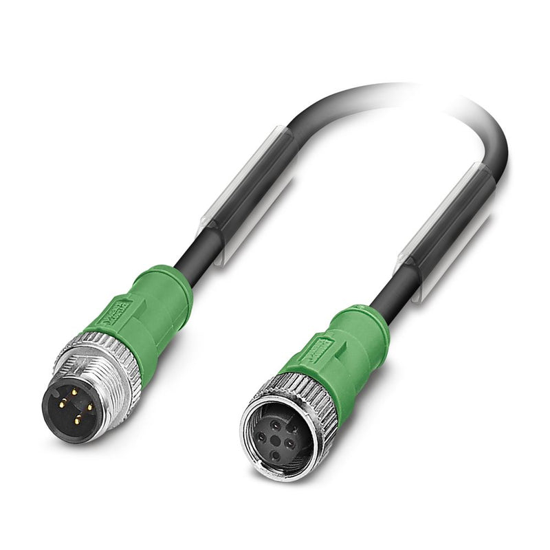 Cable para sensores/actuadores SAC-4P-M12MS/ 0,6-PUR/M12FS