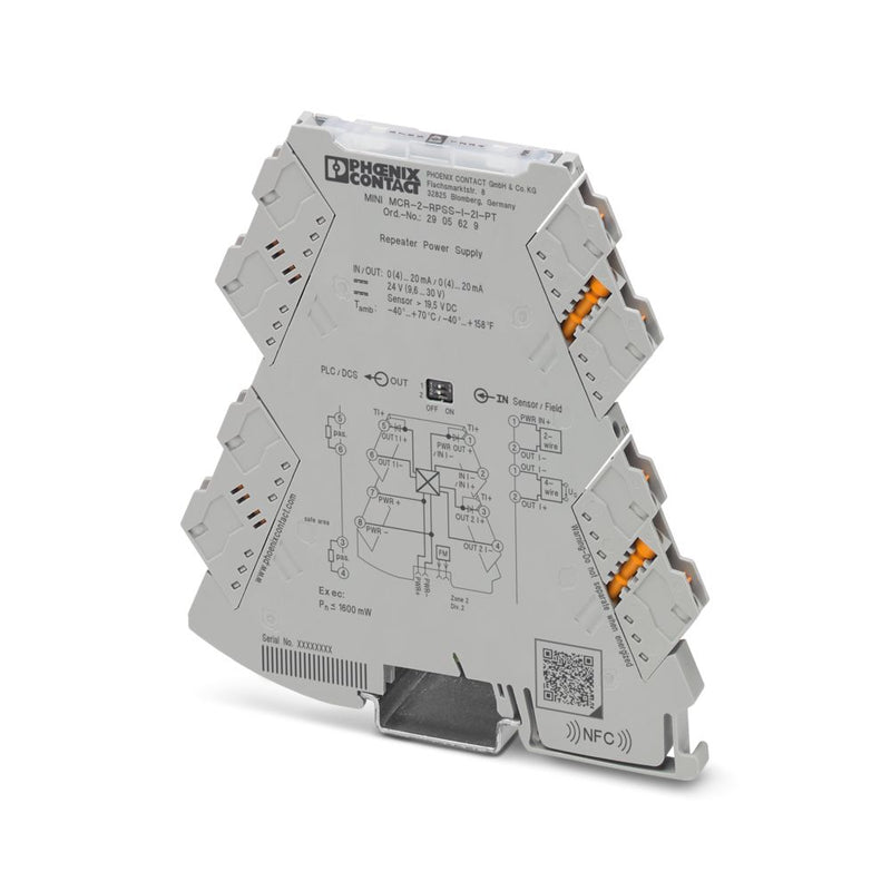 Amplif. separador de aliment. MINI MCR-2-RPSS-I-2I-PT
