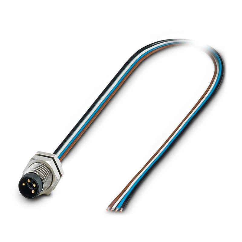 Conector enchufable para aparato pared posterior SACC-DSI-M 8MS-4CON-M 8/0,5