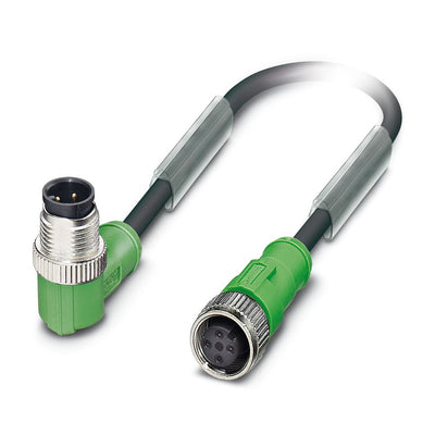 Cable para sensores/actuadores SAC-4P-M12MR/3,0-PUR/M12FS