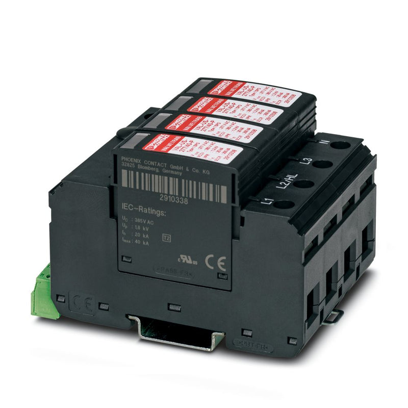 Dispositivo de protec. contra sobretensiones tipo 1 VAL-US-480HLD/30/3+1V-FM