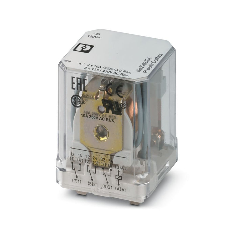 Rele individual REL-PR3-120AC/3X21